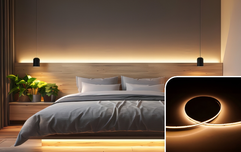 Dim-to-Warm LED Tape Light