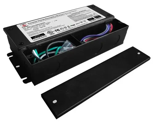 Lotus LED Driver - 60W Capacity - 120V / 0-10V Dimming - Wet Location - 120-277V Input / 24V DC Output