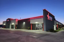 Keystone LED lighting at a commercial facility