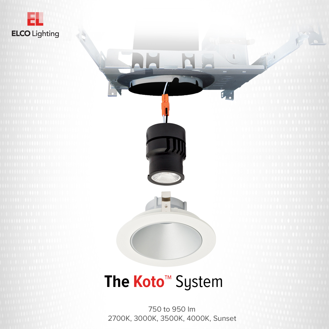ELCO Koto recessed lighting system