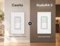 Lutron Caseta Diva and RadioRA 3 Sunnata dimmers compared side by side