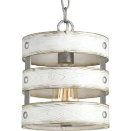 Progress Lighting Gulliver Mini Pendant - 120V - Galvanized Finish