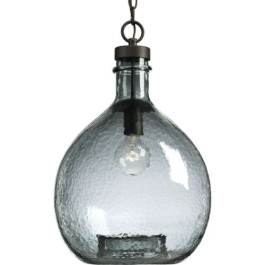 Progress Lighting Zin 1-Light Pendant - 120V - Antique Bronze