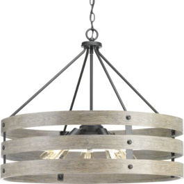 Progress Lighting Gulliver 5-Light Pendant - 120V - Graphite