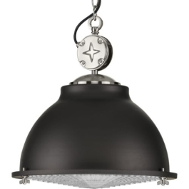 Progress Lighting Medal 1-Light Pendant - 120V - Graphite