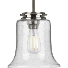 Progress Lighting Winslett Mini Pendant - 120V - Brushed Nickel