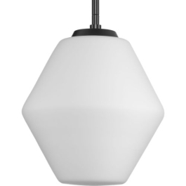 Progress Lighting Copeland 1-Light Pendant - 120V - Matte Black