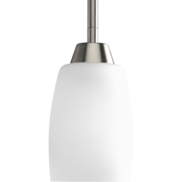 Progress Lighting Wisten 7" Mini Pendant - 120V - Brushed Nickel