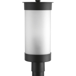 Progress Lighting Hawthorne 2-Light Post Top Lantern - 120V - Textured Black
