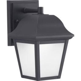 Progress Lighting Die-Cast LED Outdoor Wall Lantern - 3000K - 120V - Textured Black