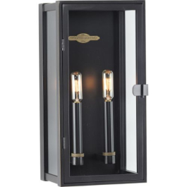 Progress Lighting Stature 2-Light Medium Outdoor Wall Lantern - 120V - Oil Rubbed Bronze
