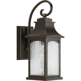 Progress Lighting Maison 1-Light Small Outdoor Wall Lantern - 120V - Oil Rubbed Bronze