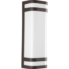 Progress Lighting Valera Large LED Outdoor Wall Lantern - 3000K - 120V - Architectural Bronze