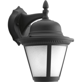 Progress Lighting Westport Medium LED Outdoor Wall Lantern - 3000K - 120V - Textured Black