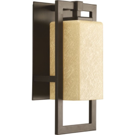 Progress Lighting Jack 1-Light Small Outdoor Wall Lantern - 120V - Antique Bronze