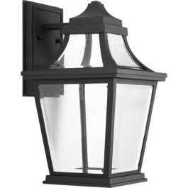 Progress Lighting Endorse Medium LED Outdoor Wall Lantern - 3000K - 120V - Textured Black