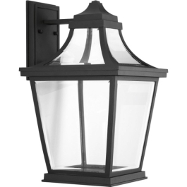 Progress Lighting Endorse Large LED Outdoor Wall Lantern - 3000K - 120V - Textured Black