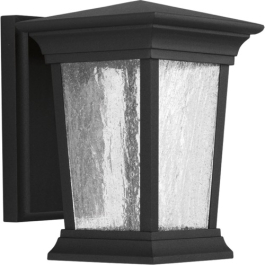 Progress Lighting Arrive LED Small Outdoor Wall Lantern - 3000K - 120V - Textured Black