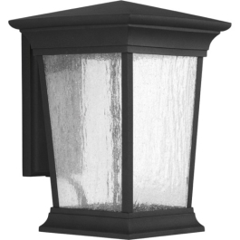 Progress Lighting Arrive LED Large Outdoor Wall Lantern - 3000K - 120V - Textured Black