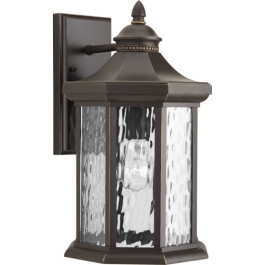 Progress Lighting Edition 1-Light Large Outdoor Wall Lantern - 120V - Antique Bronze