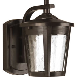 Progress Lighting East Haven Small LED Outdoor Wall Lantern - 3000K - 120V - Antique Bronze