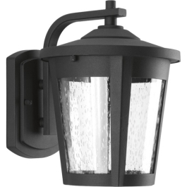 Progress Lighting East Haven Medium LED Outdoor Wall Lantern - 3000K - 120V - Textured Black