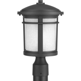 Progress Lighting Wish LED Post Top Lantern - 3000K - 120V - Textured Black