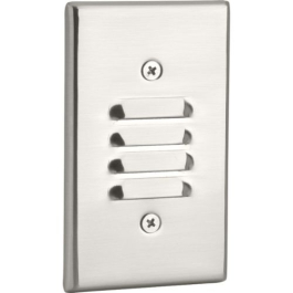 Progress Lighting Mini LED Louver Step Light - 3000K - 120V - Brushed Nickel