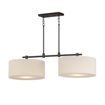 Maxim Lighting Bongo 2-Light Pendant - 120V - Oil Rubbed Bronze