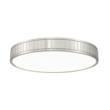 Z-Lite Madison 20" LED Flush Mount - 50W - CCT Selectable - 4,100 Lumens - 120V - Brushed Nickel