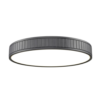 Z-Lite Madison 20" LED Flush Mount - 50W - CCT Selectable - 4,280 Lumens - 120V - Matte Black