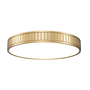 Z-Lite Madison 20" LED Flush Mount - 50W - CCT Selectable - 4,200 Lumens - 120V - Modern Gold