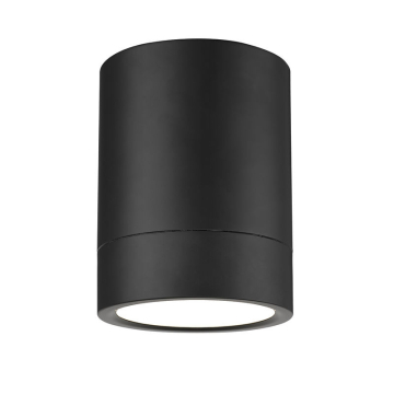 Z-Lite Algar 6" LED Flush Mount - 18W - CCT Selectable - 570 Lumens - 120V - Matte Black