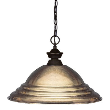 Z-Lite Shark 1-Light Pendant - 120V - Bronze / Antique Bronze
