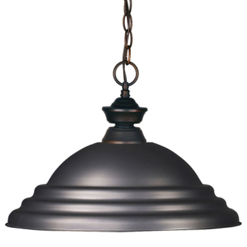 Z-Lite Riviera 1-Light Pendant - 120V - Olde Bronze