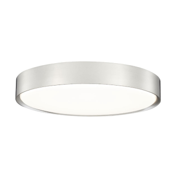 Z-Lite Kawan 20" LED Flush Mount - 50W - CCT Selectable - 3,130 Lumens - 120V - Brushed Nickel