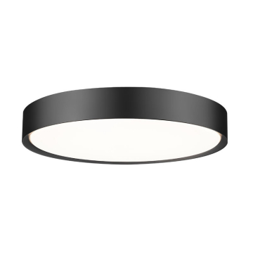 Z-Lite Kawan 20" LED Flush Mount - 50W - CCT Selectable - 3,016 Lumens - 120V - Matte Black