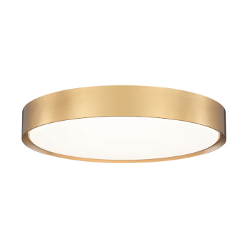 Z-Lite Kawan 20" LED Flush Mount - 50W - CCT Selectable - 2,995 Lumens - 120V - Modern Gold