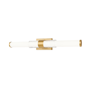 Z-Lite Egon 32" LED 1-Light Vanity - 32W - CCT Selectable - 2,050 Lumens - 120V - Modern Gold / Matte Opal