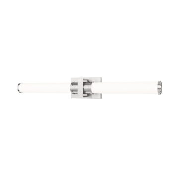 Z-Lite Idris 32" LED 1-Light Vanity - 32W - CCT Selectable - 1,870 Lumens - 120V - Brushed Nickel / Opal White