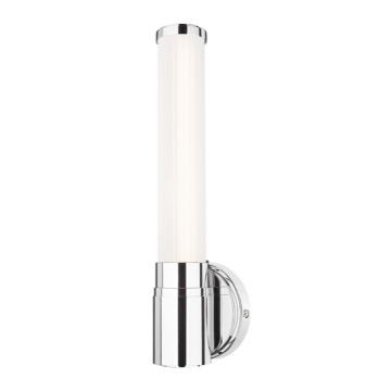 Z-Lite Warwick LED 1-Light Wall Sconce - 16W - CCT Selectable - 742 Lumens - 120V - Chrome / Opal White