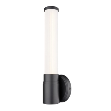 Z-Lite Warwick LED 1-Light Wall Sconce - 16W - CCT Selectable - 739 Lumens - 120V - Matte Black / Opal White