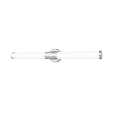 Z-Lite Warwick 32" LED 1-Light Vanity - 32W - CCT Selectable - 1,750 Lumens - 120V - Brushed Nickel / Opal White