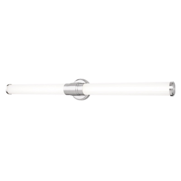 Z-Lite Warwick 40" LED 1-Light Vanity - 40W - CCT Selectable - 1,910 Lumens - 120V - Brushed Nickel / Opal White
