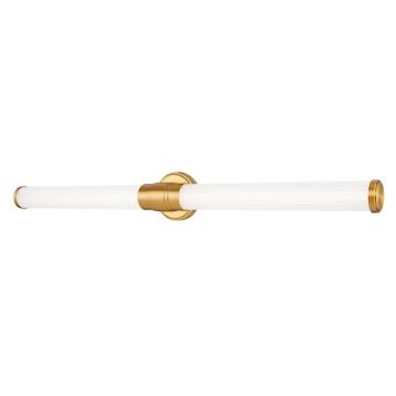 Z-Lite Warwick 40" LED 1-Light Vanity - 40W - CCT Selectable - 1,890 Lumens - 120V - Modern Gold / Opal White