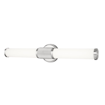 Z-Lite Solange 25" LED 1-Light Vanity - 25W - CCT Selectable - 1,530 Lumens - 120V - Brushed Nickel / Opal White