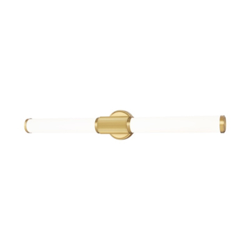 Z-Lite Solange 32" LED 1-Light Vanity - 32W - CCT Selectable - 1,750 Lumens - 120V - Modern Gold / Opal White
