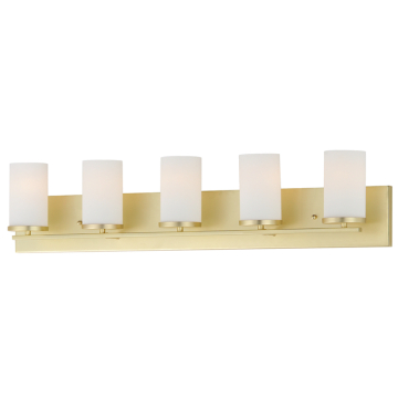 Maxim Lighting Lateral 5-Light Bath Vanity Light - 120V - Satin Brass
