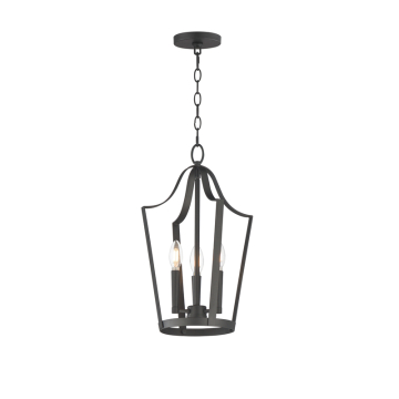Maxim Lighting Arden 3-Light Pendant - 120V - Black