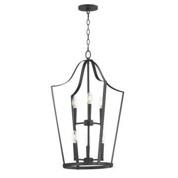 Maxim Lighting Arden 6-Light Pendant - 120V - Black